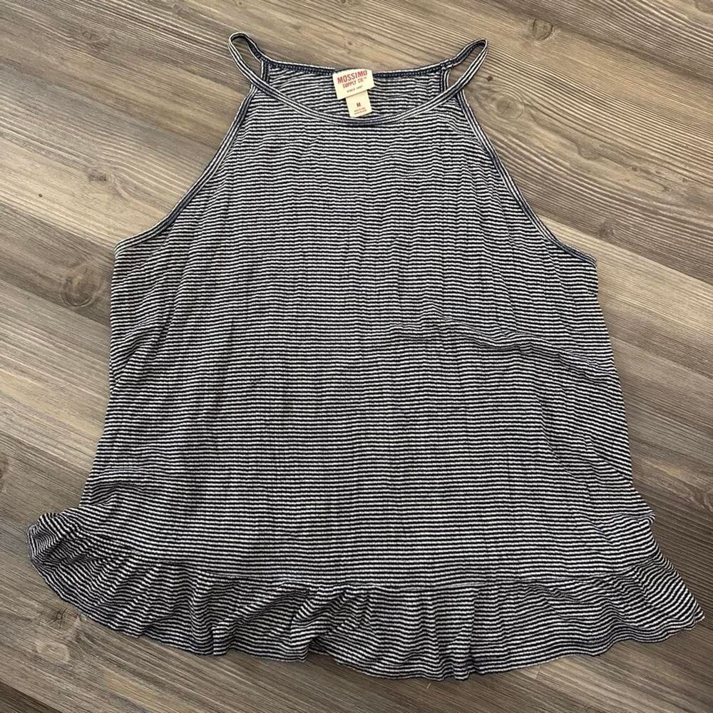 Mossimo Women's Blue and Navy Vest